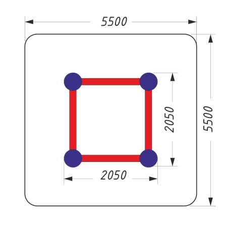 Песочница ФСФ со столиками  фото 4