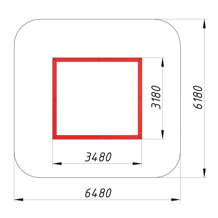 Песочница «Манеж» ФСФ фото 3