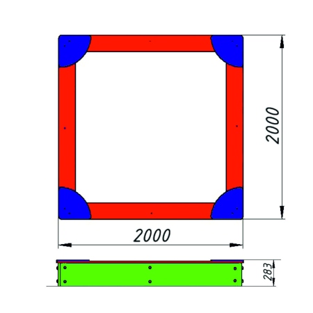 Песочница ФСФ  фото 3