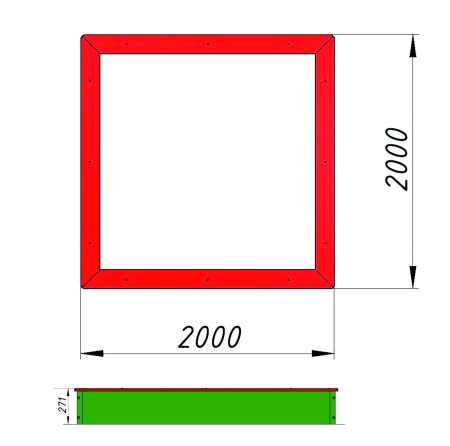 Песочница низ металл фото 3