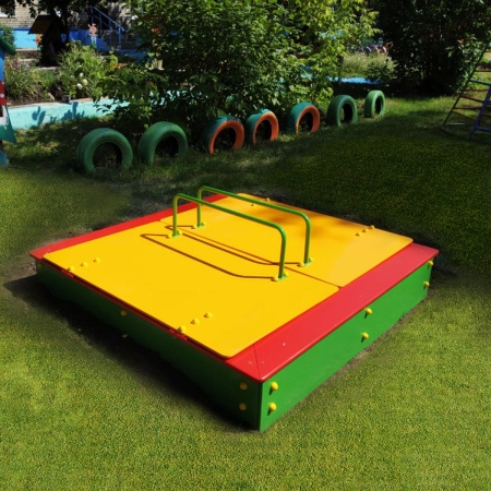 Песочница с крышками ФСФ  фото 5