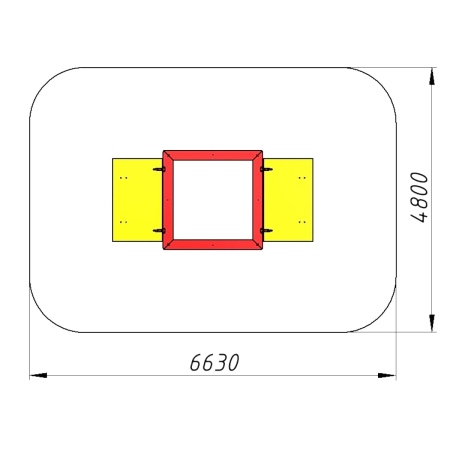 Песочница с крышками ФСФ  фото 4