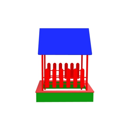 Песочница «Домик»  фото 2