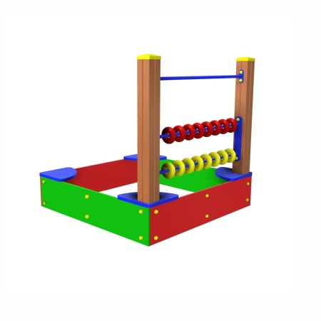 Песочница «Счёты»  фото 2