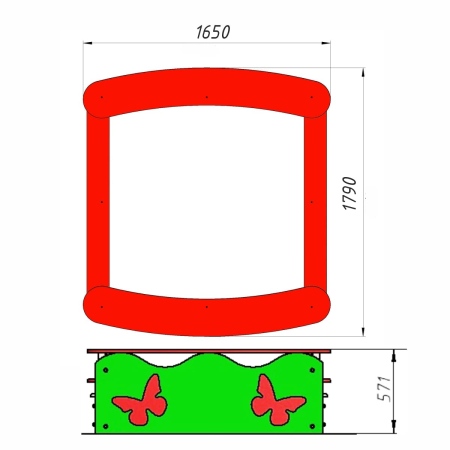 Песочница «Лето»  фото 3