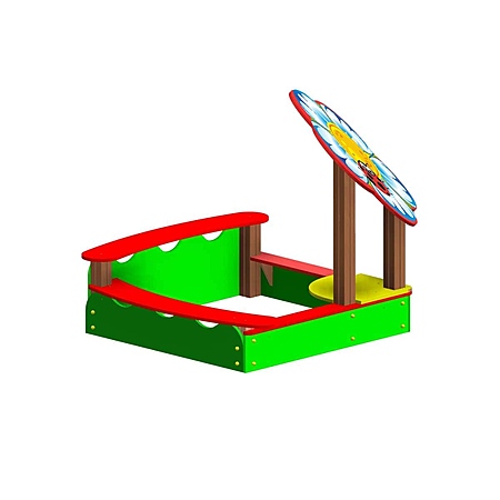 Песочница «Ромашка» фотопечать фото 2