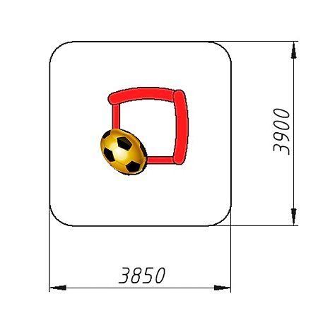 Песочница «Футбол» фотопечать фото 4