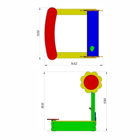 Песочница «Солнышко»  фото 3
