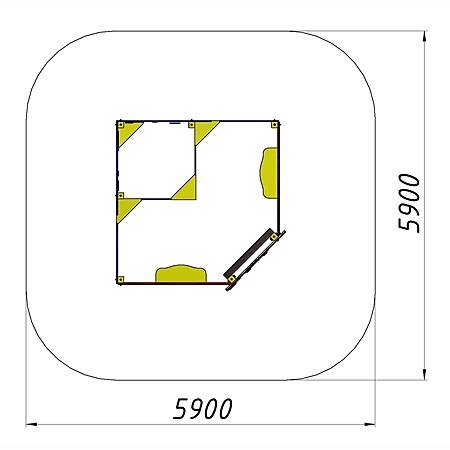 Песочница «Сказочная страна»  фото 3