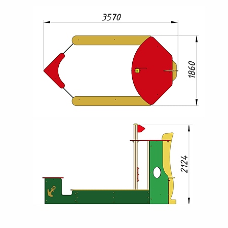 Песочница «Катерок 2»  фото 3
