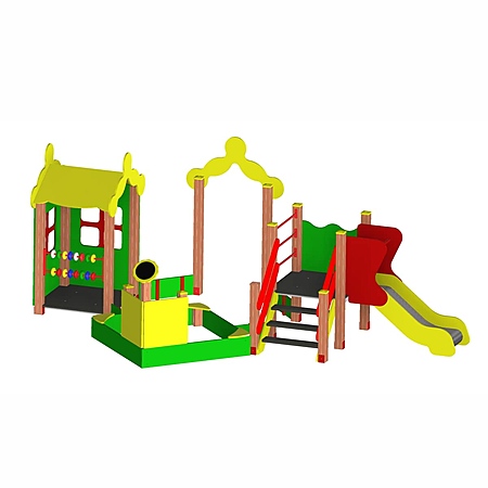 Песочный дворик «Заюшкина избушка» фото 2