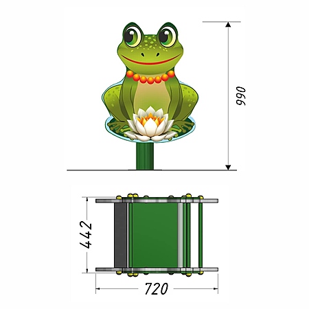 Качалка «Лягушонок»  фото 2