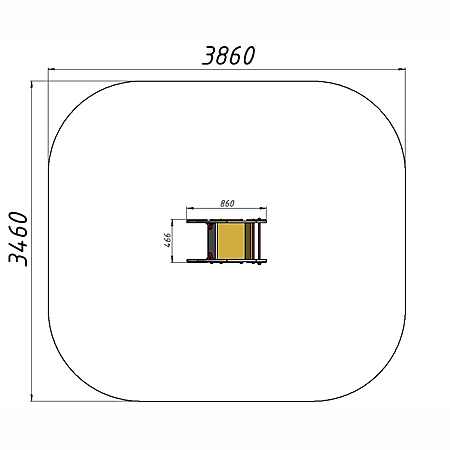 Качалка «Ракета»  фото 3