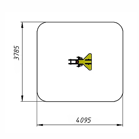 Качалка «Самолёт»  фото 3