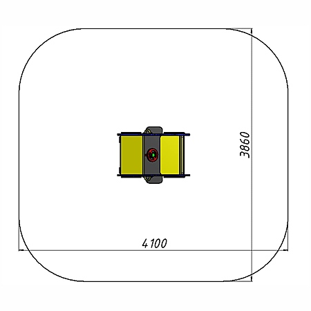 Качалка «Гоночный автомобиль» на 2-х пружинах фото 3