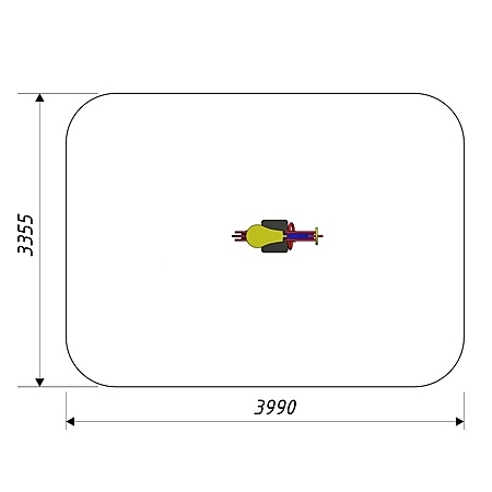 Качалка «Мотоцикл 2» фото 3