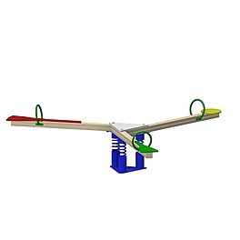 Качалка тройная на 3-х пружинах