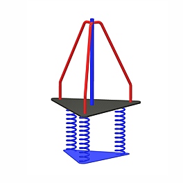 Качалка на 3-х пружинах