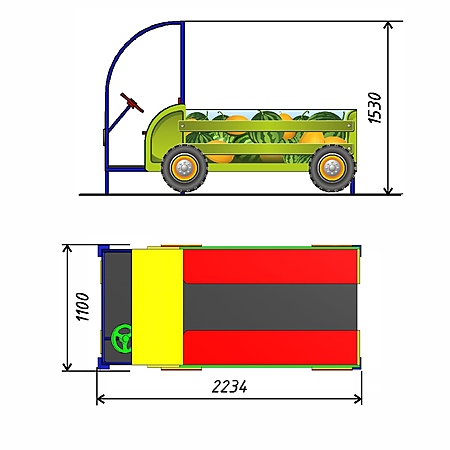 Машинка «Грузовик»  фото 2