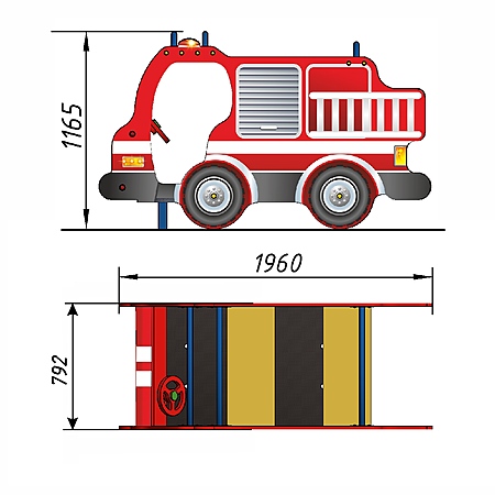 Пожарная машина  фото 2