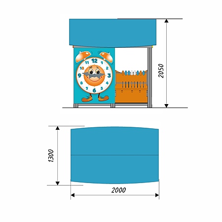 Домик беседка 3  фото 2