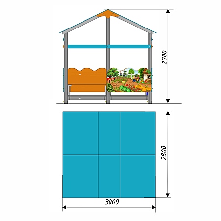 Беседка 8  фото 2