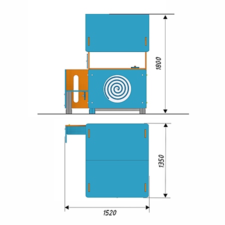 Домик беседка 1  фото 2