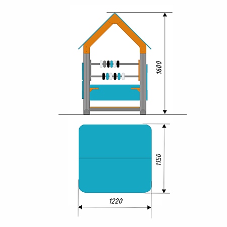 Домик беседка 1 фото 2