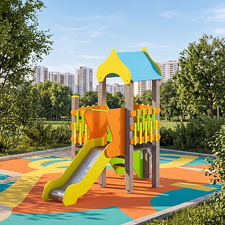 Игровой комплекс «Теремок 1»  фото 4