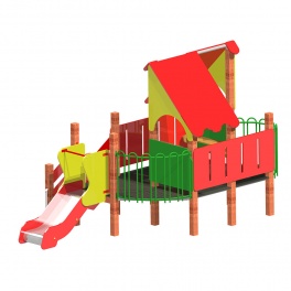 Игровой комплекс «Теремок 3» 
