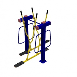 Тренажёр уличный «Лыжи двойные» 
