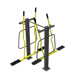Тренажёр уличный «Лыжи двойные» 