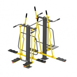Тренажер уличный «Лыжник двойной+Шпагат+маятник» 