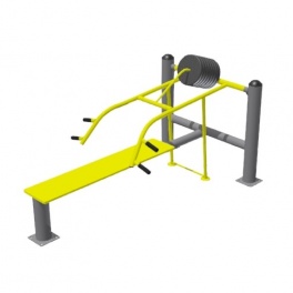 Тренажер уличный без блинов 