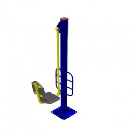 Тренажер уличный «Жим ногами» 