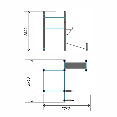 Спортивный комплекс «Культурист» тр.89 фото 2