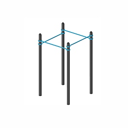 Четыре разноуровневых турника тр.89