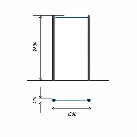 Турник тр.89 фото 2