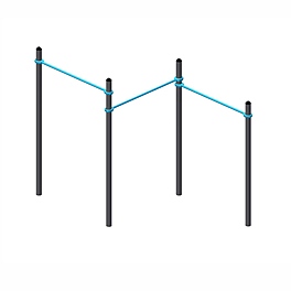 Три разноуровневых турника тр.89