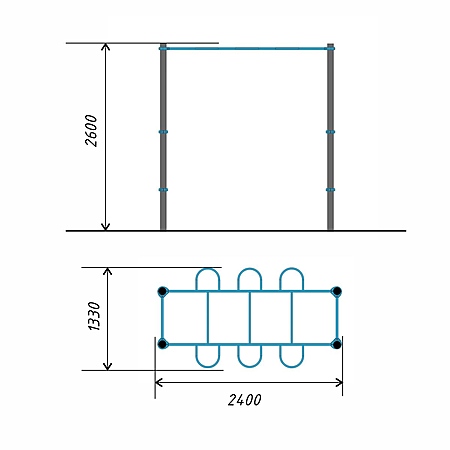 Рукоход «Змеевик 2» тр.89 фото 2