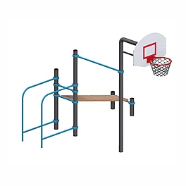 Спортивный комплекс воркаут баскетбольная стойка тр.89