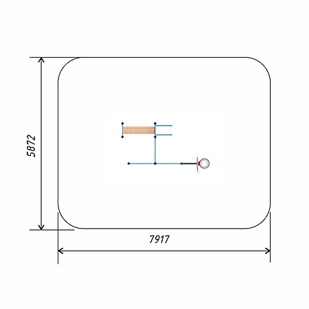 Спортивный комплекс воркаут, баскетбольная стойка, тр.89 фото 3