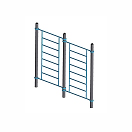 Шведская стенка, двойная тр.108