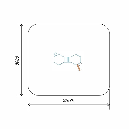 Спортивный комплекс воркаут тр.108 фото 3