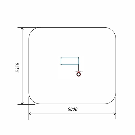 Ворота для игры в мяч и баскетбольная стойка тр.108 фото 3