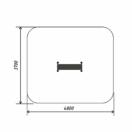 Горизонтальная скамья «Наклон вперед из положения стоя на скамье» с измерительными линейками с диапазоном измерения +35см -10см тр.ду.108 фото 3