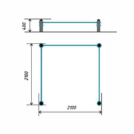 Комплекс для рывка гири. Без гирь тр.ду.108 фото 2
