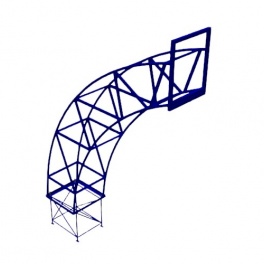 Ферма баскетбольная +закладная Щит ФСФ 