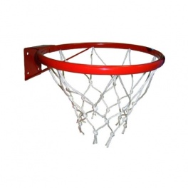 Кольцо баскетбольное с сеткой (усиленное)