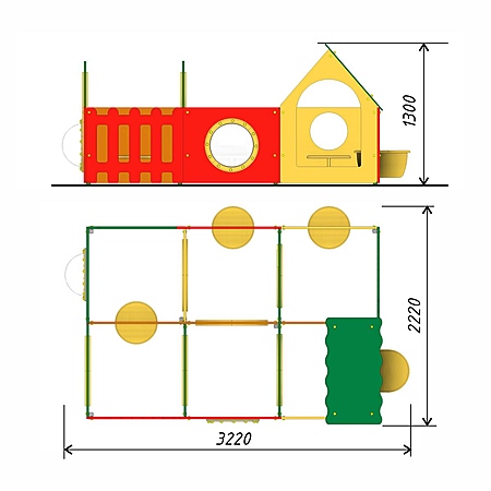 Лабиринт 6 секций  фото 2
